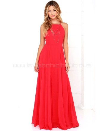 Mythical Kind Of Love Red Maxi Dress